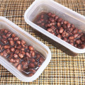 horseland's cooksnap of when they made 小豆の保存.
