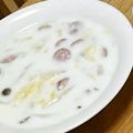 とっくんの兄's cooksnap of when they made ☆白菜とウインナーきのこのミルクスープ☆.
