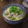 腹ぺこブタ君's cooksnap of when they made 豚こまと白菜のあんかけうどん.