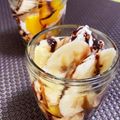 ☆あいちゃん's cooksnap of when they made mini★バナナチョコパフェ.