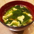 いやんのん＊'s cooksnap of when they made なおの卵とほうれん草のおすまし.