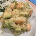chihirola's cooksnap of when they made えびアボカド明太マヨ.
