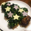 パフェうさこ♪'s cooksnap of when they made クリスマス☆ツリーバーグ.
