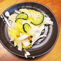 わか江's cooksnap of when they made 白菜と蒸し鶏の和風おかずサラダ.