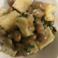 ma___111's cooksnap of when they made 納豆と油揚げのラー油和え.