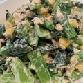 AOARA's cooksnap of when they made ツナと小松菜の海苔サラダ.
