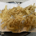 クロクロクローバー's cooksnap of when they made 揚げ焼きで楽々★玉ねぎと枝豆のかき揚げ.