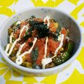 クック021E2T☆'s cooksnap of when they made アッと言う間にアボカドめんたい丼ズボラ風.