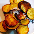 たにたーに's cooksnap of when they made さつまいもチップス　さつまいもかりんとう.
