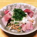 おじ☆さん's cooksnap of when they made 簡単美味しい☆まぐろ納豆.