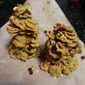 curisupin's cooksnap of when they made 抹茶チョコフレークのクリスマスツリー☆.