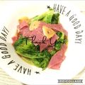 ♡мiчаⅵ♡⋆'s cooksnap of when they made レタスのペペロンチーノ風.