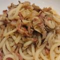 食いしん坊山ガール's cooksnap of when they made アヒージョの残りオイルできのこパスタ.