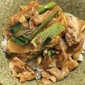 クックM6DK2O☆'s cooksnap of when they made カルシウムたっぷり♥小松菜と豚肉の中華丼.