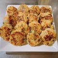 わたし2020's cooksnap of when they made 離乳食中期 包丁いらず！簡単鶏おやき.