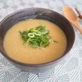 バカリャウ's cooksnap of when they made 白菜でポカポカ味噌ポタージュ♪.