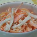 はらぺこあおむし～'s cooksnap of when they made にんにくマヨが決め手！大根と人参サラダ.