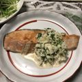 Nana983's cooksnap of when they made 魚のムニエル✿マヨポンソース.