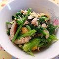 umi☆neco's cooksnap of when they made 栄養満点☆つるむらさきとツナ缶の炒めもの.