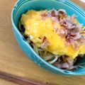 ayayahoney's cooksnap of when they made もやし1人1袋ペロリ★焼きうどん・卵のせ.