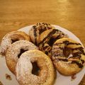 Bäckerei's cooksnap of when they made 材料4つ 超絶簡単ドーナツ.