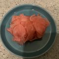 ムキ子's cooksnap of when they made 紅大根の甘酢漬け～ピンクで綺麗～.