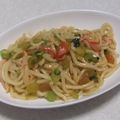 きらり流れ星's cooksnap of when they made あっさり蟹かま焼きうどん.