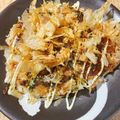 ぽんぽこ2486's cooksnap of when they made ツナ出汁の豚玉♡お好み焼き.