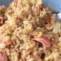 みるくちゃん。's cooksnap of when they made フライパンで簡単！チャーハン.