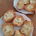 nyaoko♪'s cooksnap of when they made ガーリックトースト　食パンver..