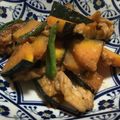 クックM6DK2O☆'s cooksnap of when they made ジューシーポークとかぼちゃの味噌炒め.