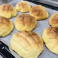 クックG2AFE7☆'s cooksnap of when they made ◎手作りパン◎フワフワしっとりメロンパン.