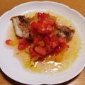 クックK4ABDM☆'s cooksnap of when they made 白身魚のポワレ＊彩り野菜ソース.