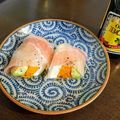 sayacarta's cooksnap of when they made みかんとチーズの生ハムサンド♪.