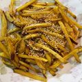 ゆりYO船長's cooksnap of when they made さつま芋のカリカリ焼き.