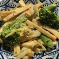 クックM6DK2O☆'s cooksnap of when they made 高野豆腐とブロッコリーのレモン酢味噌和え.
