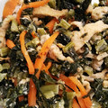 りこはるまこママ's cooksnap of when they made 大根菜と油揚げの卵とじ.