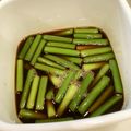 chou*'s cooksnap of when they made にんにくの芽甘醤油漬け（마늘장아찌）.