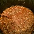 chou*'s cooksnap of when they made 本格ミートソース(牛肉のラグーソース).
