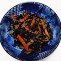 めいめい☆☆☆'s cooksnap of when they made ひき肉ゴボウひじき煮✤副菜&作り置きに….