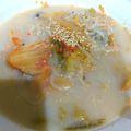 ユーロン's cooksnap of when they made ダイエット用・豆乳キムチ卵しらたき.