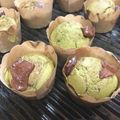クックGKD8O5☆'s cooksnap of when they made HMで作る甘さ控えめ抹茶チョコマフィン♪.