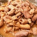 ちーパパ's cooksnap of when they made 簡単、豚ホルモンの煮込み.