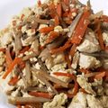 ソネチコ's cooksnap of when they made きんぴらごぼうで、炒り豆腐.
