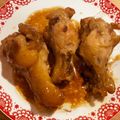 ♪☆ミニ☆♪'s cooksnap of when they made Xmasフライパンで簡単ローストチキン風.