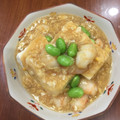 yukiegrace's cooksnap of when they made 簡単海老と卵の餡掛け豆腐(^-^)♡.