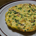 クリーピングタイム☆'s cooksnap of when they made 厚揚げと青しその実のキッシュ風オムレツ.