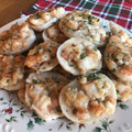 ♡もこな♡'s cooksnap of when they made れんこんの海老はさみ焼き☆.