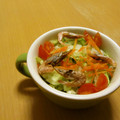 もんしゅしゅ's cooksnap of when they made 簡単★レタスと桜海老のサラダ！5分で♪.