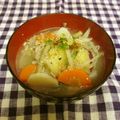 龍青空ママ's cooksnap of when they made あったまるぅ～♡栄養満点の豚汁.